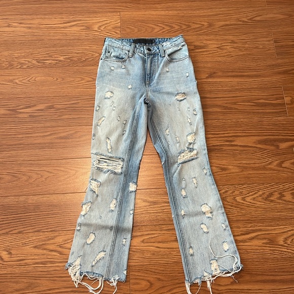 Alexander Wang Grind Cropped Jeans - Picture 10 of 12